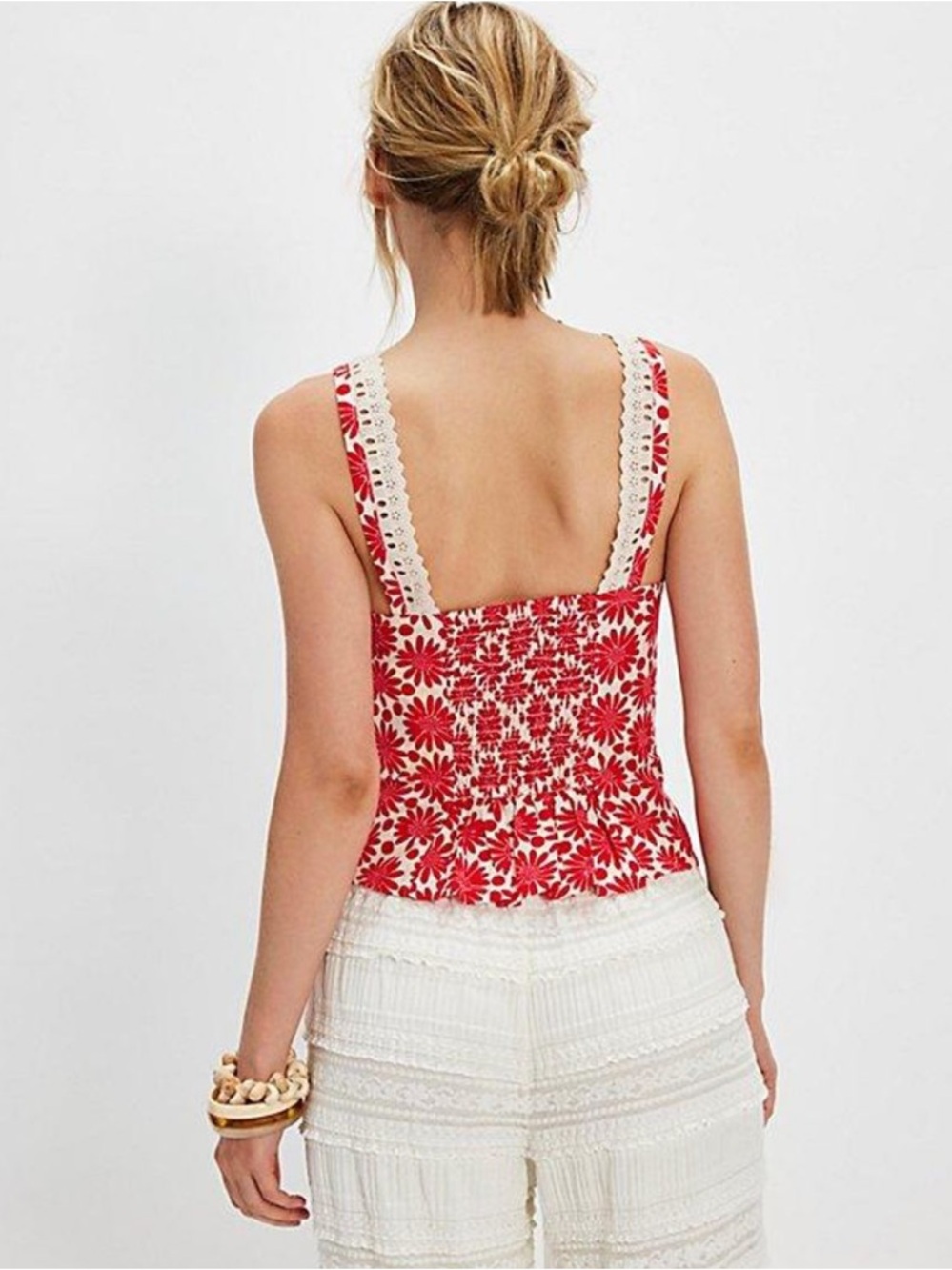 Love Me Not Printed Tank
NWOT
Free People
Color- Red - Picture 4 of 6